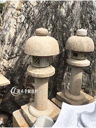 石燈柱/日式石燈-B1101
