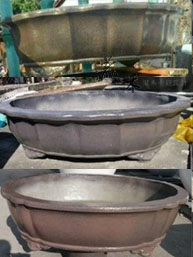腰子盆(水泥盆)
