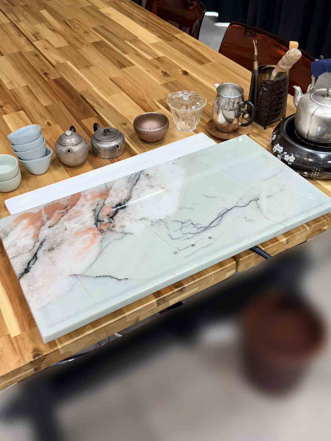 天然石茶盤A